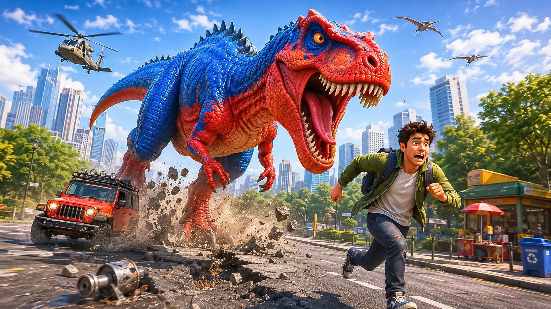 Dino Family Adventure 3D screenshot