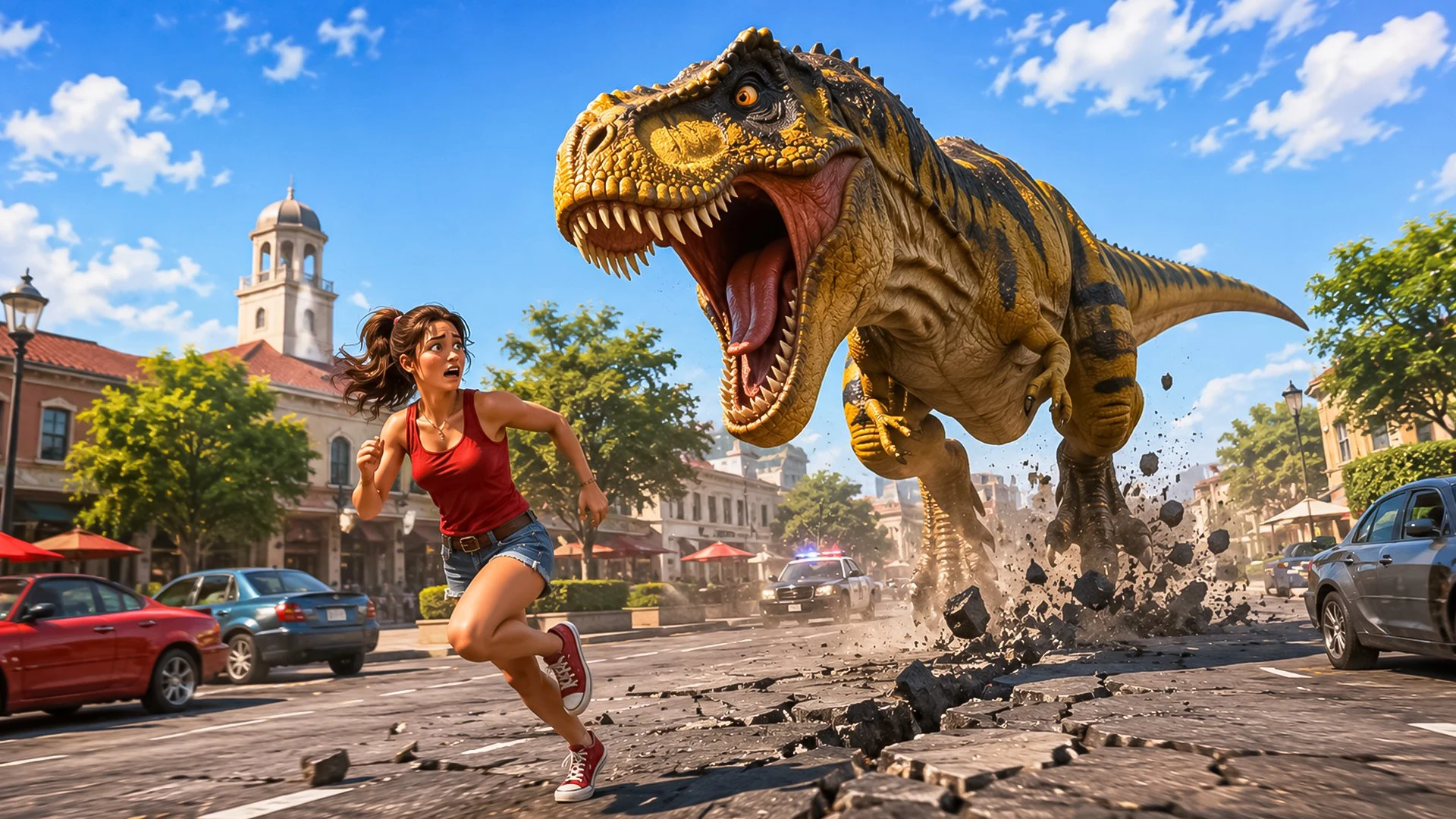 Dino Family Adventure 3D screenshot